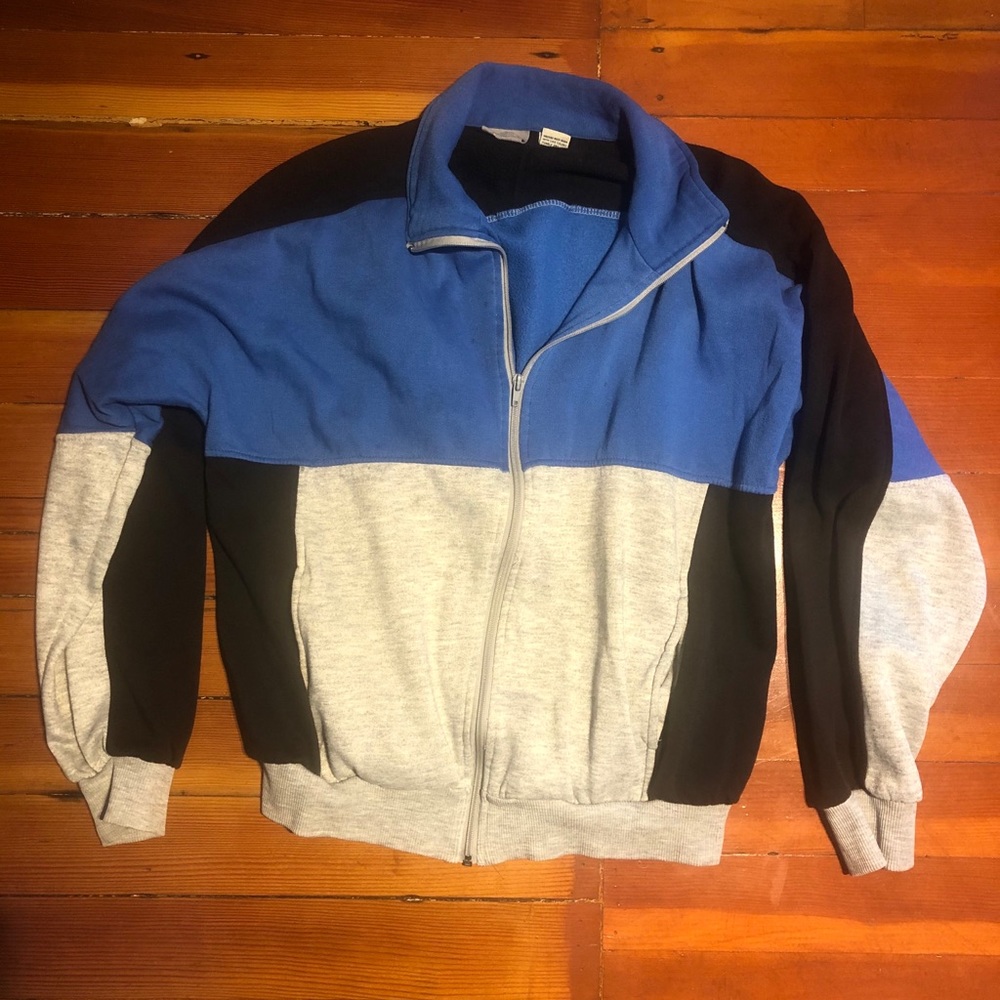 Vintage soft zip up jacket